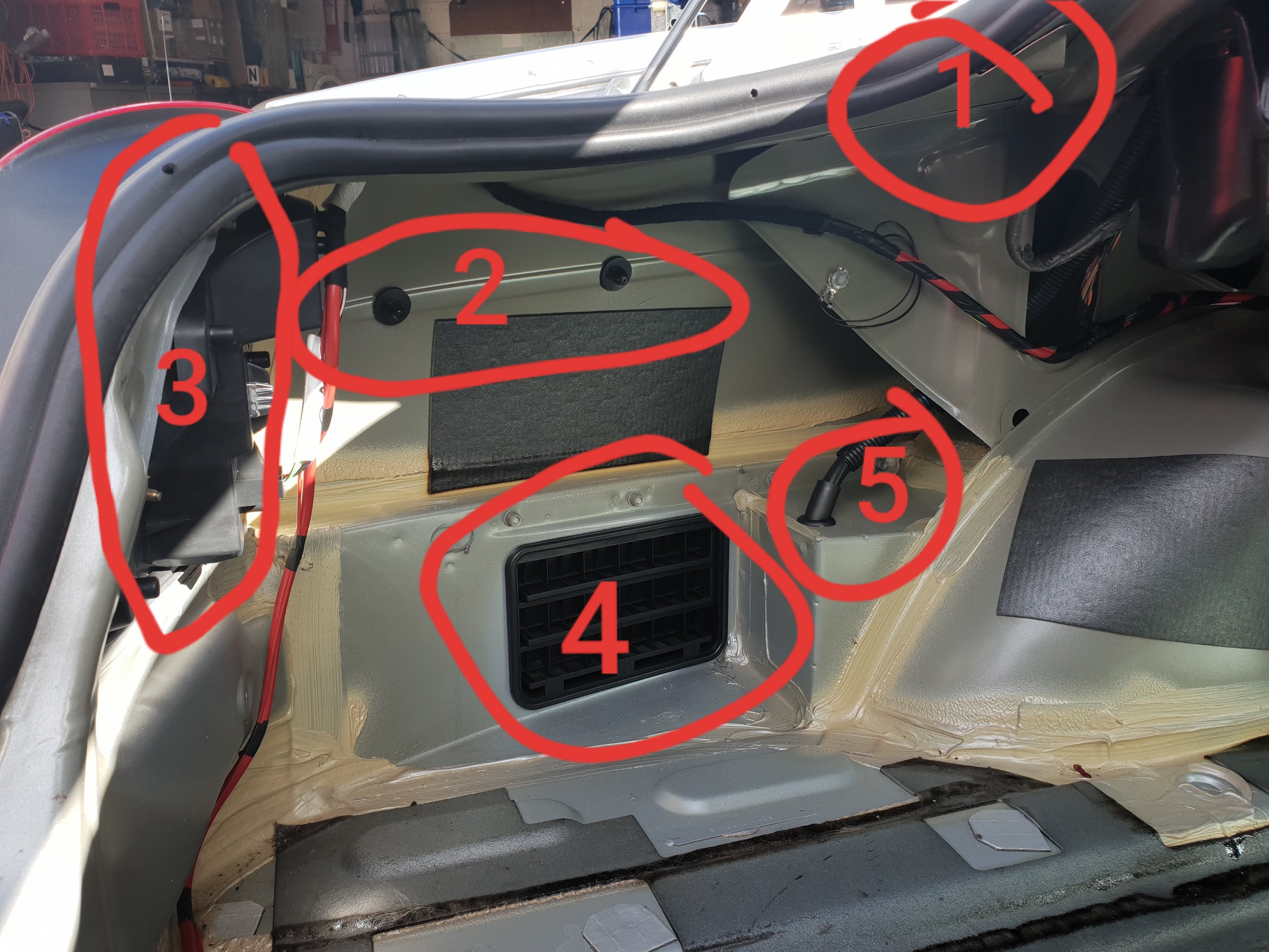 Leak Proofing – Boot Area – MG ZT info mods and maintenance